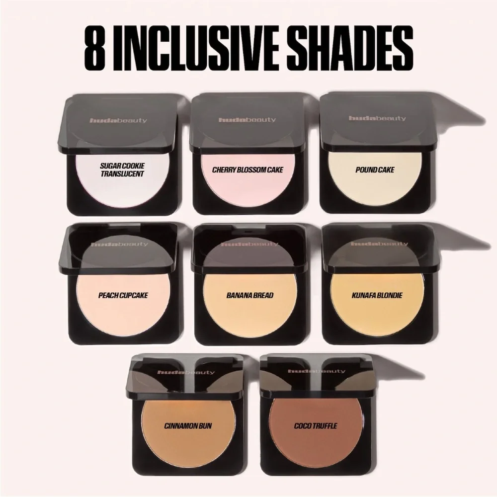 HUDA BEAUTY🌸Easy Bake Pressed Setting Powder in Pound Cake NIB